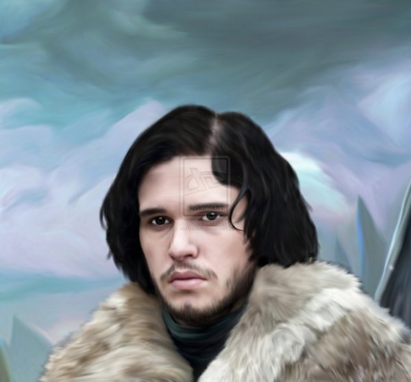  Game of thrones John Snow for the Contest by  MrRiddlerr