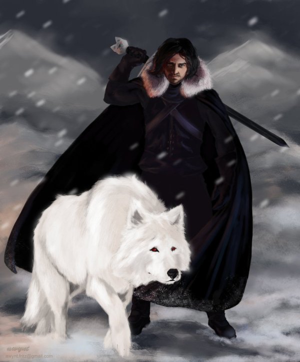  Jon Snow by  Awynt